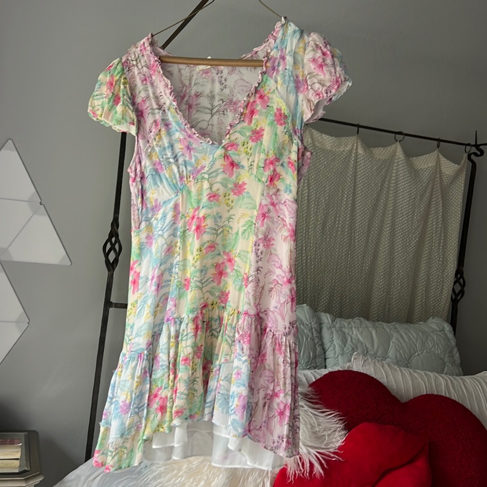 Loveshack fancy mini dress in great condition